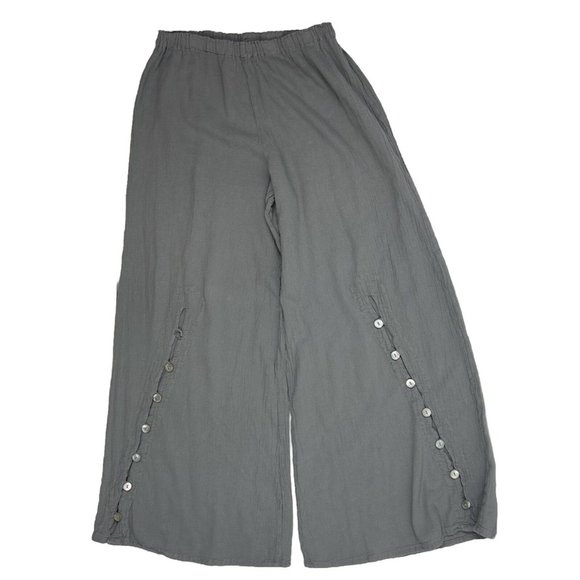 Oh My Gauze! Pants & Jumpsuits Oh My Gauze Pull On Cotton Cropped